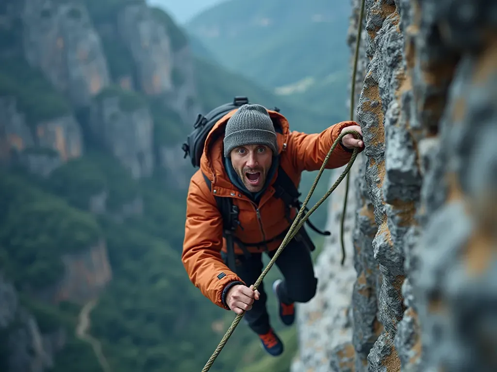 The cliff hanger nobody sees coming when you try to look cool