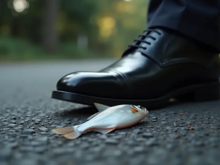 The tiny fish that ruined my coworker's professional image